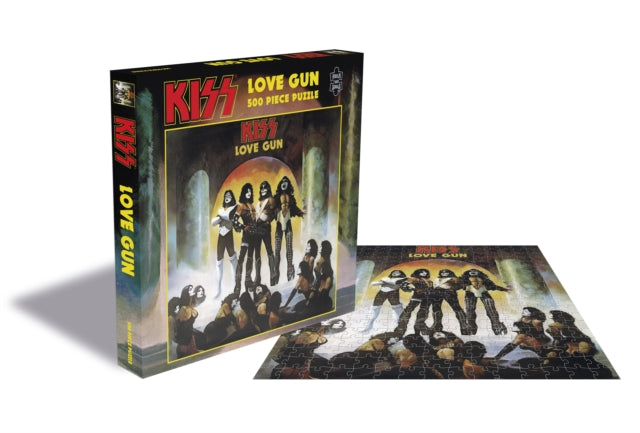 Kiss Love Gun 500 Piece Puzzle