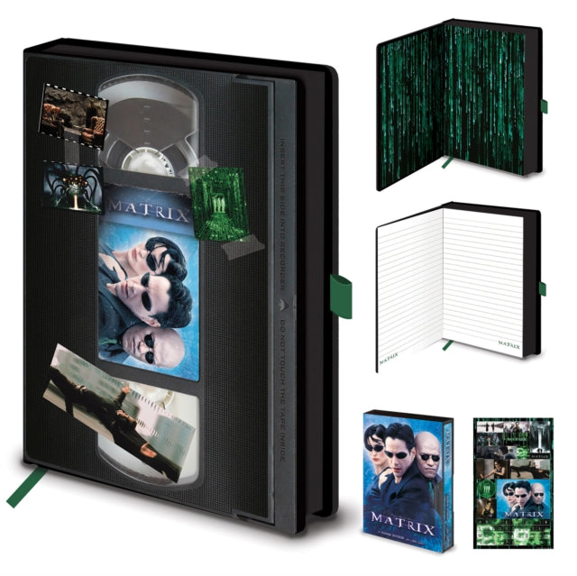The Matrix (VHS) A5 Premium VHS Notebook