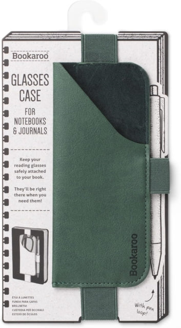 Bookaroo Glasses Case - Forest Green