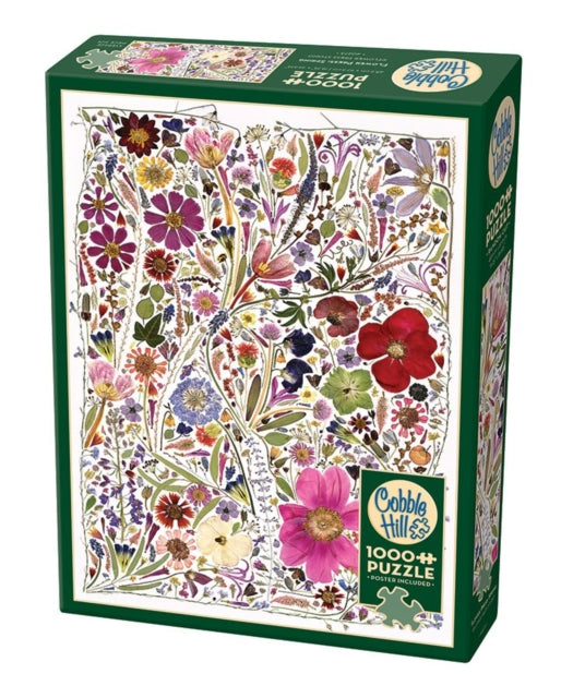 Cobble Hill Flower Press: Spring 1000 Piece Jigsaw Puzzle