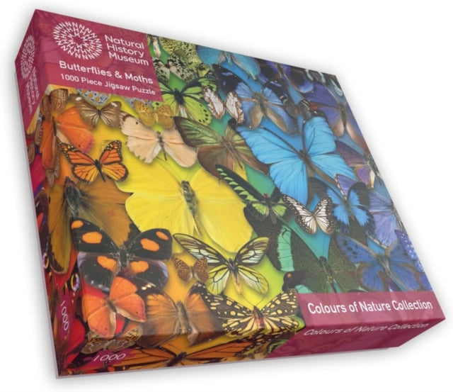 Butterflies & Moths 1000 Piece Jigsaw