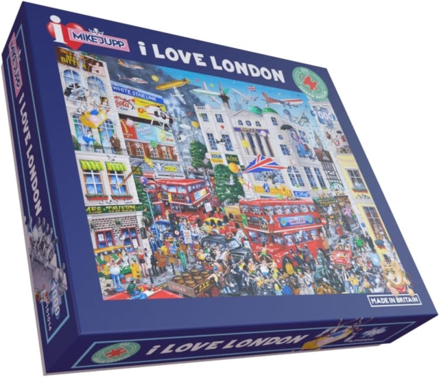 I Love London - 1000 Piece Puzzle