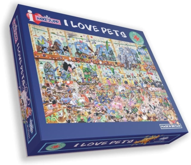 I Love Pets - 1000 Piece Puzzle