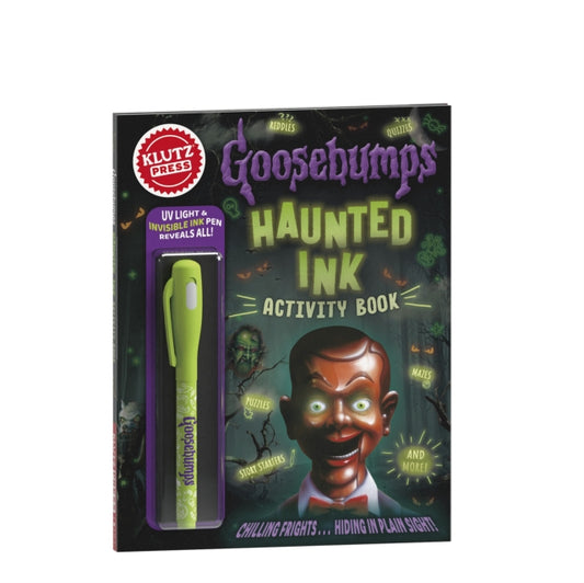 Goosebumps Invisible Ink Activity Book