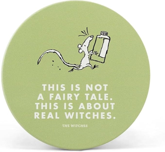 Coaster Single Ceramic - Roald Dahl (The Witches)