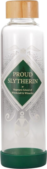 Water Bottle Glass (500ml) - Harry Potter (Proud Slytherin)