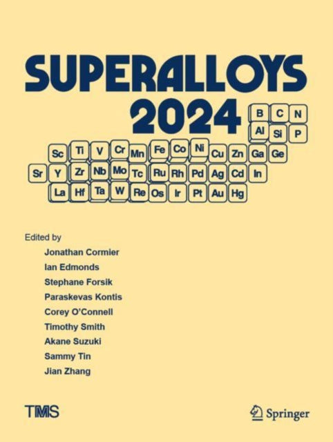 Superalloys 2024: Proceedings of the 15th International Symposium on Superalloys