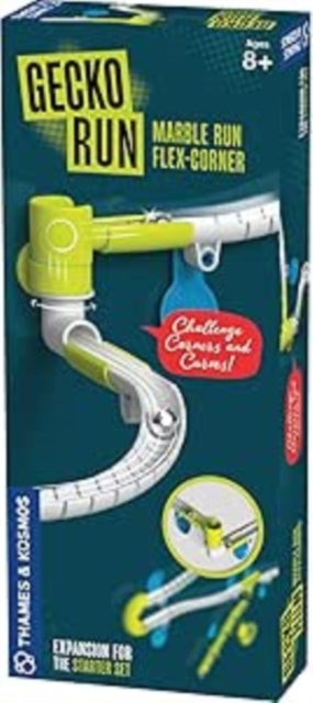 Gecko Run: Marble Run Flex-Corner Expansion Pack