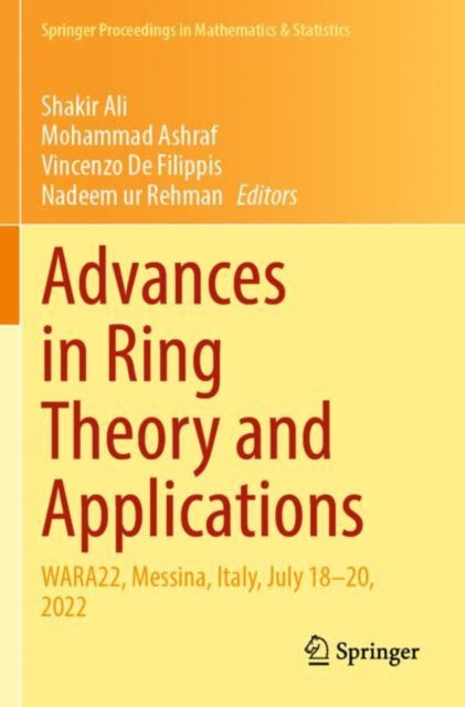 Advances in Ring Theory and Applications: WARA22, Messina, Italy, July 18–20, 2022