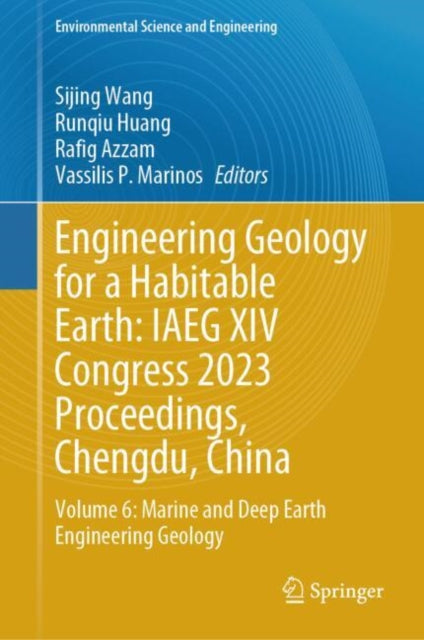 Engineering Geology for a Habitable Earth: IAEG XIV Congress 2023 Proceedings, Chengdu, China: Volume 6: Marine and Deep Earth Engineering Geology