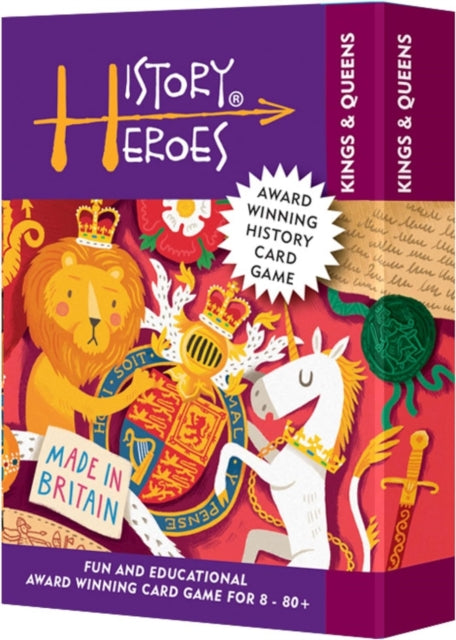 History Heroes: KINGS & QUEENS card game