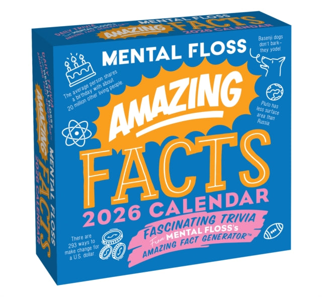 Amazing Facts from Mental Floss 2026 Day-to-Day Calendar: Fascinating Trivia from the Amazing Fact Generator™