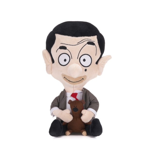Mr Bean 10" Mr Bean With Teddy Soft Toy