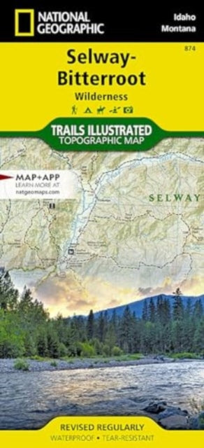Selway-bitteroot Wilderness Map
