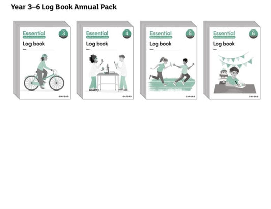 Essential Spelling and Word Knowledge: Years 3-6 Years 3-6 Log Book Annual Pack
