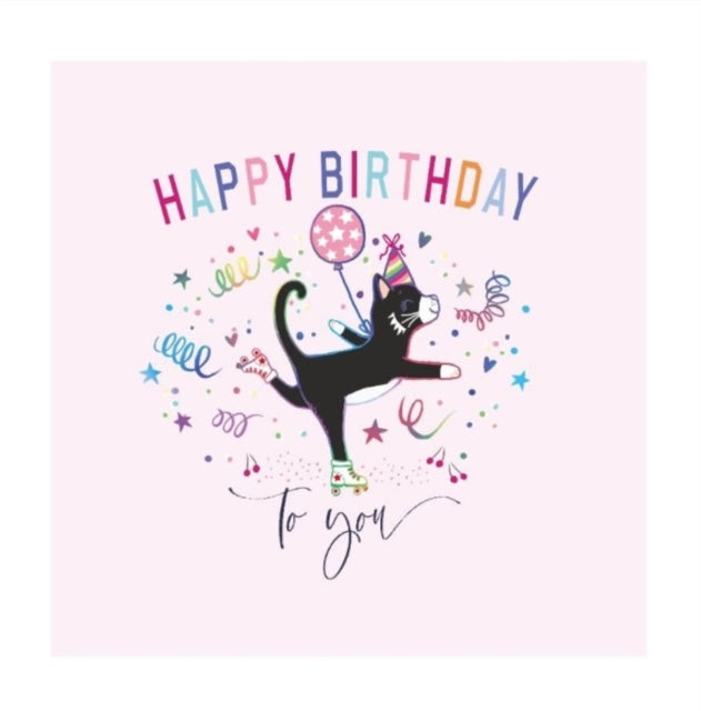 Pretty Lilly Happy Birthday Cat