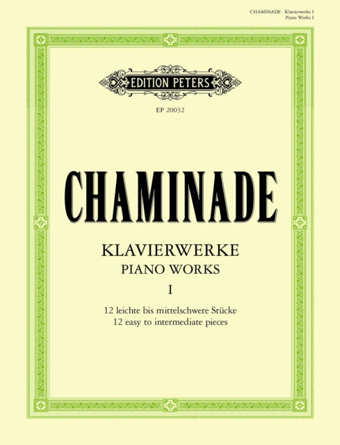 Piano Works Vol. 1 / Klavierwerke: 12 easy to intermediate pieces