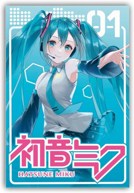 Hatsune Miku Wink Metal Magnet
