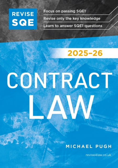 Revise SQE Contract Law 2025/26: SQE1 Revision Guide