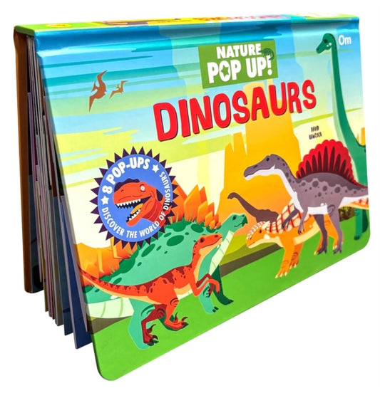 Pop Up Dinosaurs Book for Kids: Explore Jurassic World
