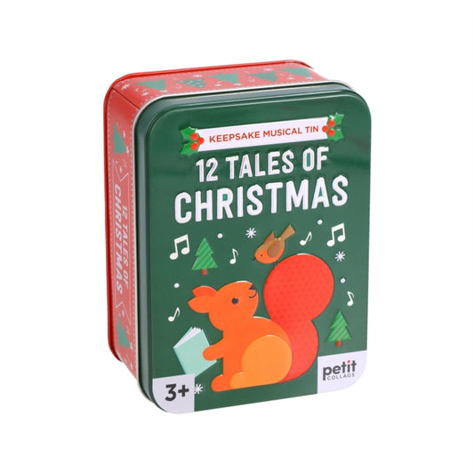 12 Tales of Christmas: 12 Short Stories in a Keespake Musical Tin