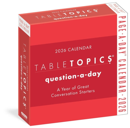 TableTopics Question-a-Day Page-A-Day® Calendar 2026: A Year of Great Conversation Starters