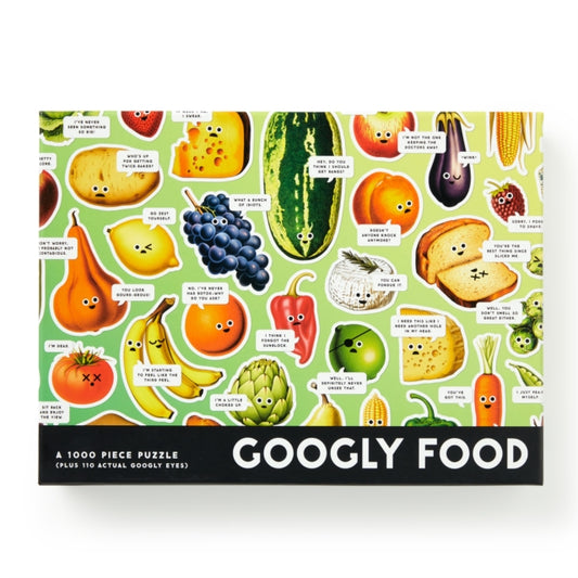 Googly Food 1000 Piece Puzzle