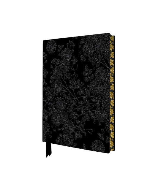 Uematsu Hobi: Box Decorated with Chrysanthemums Artisan Art Pocket Notebook (Flame Tree Journals)