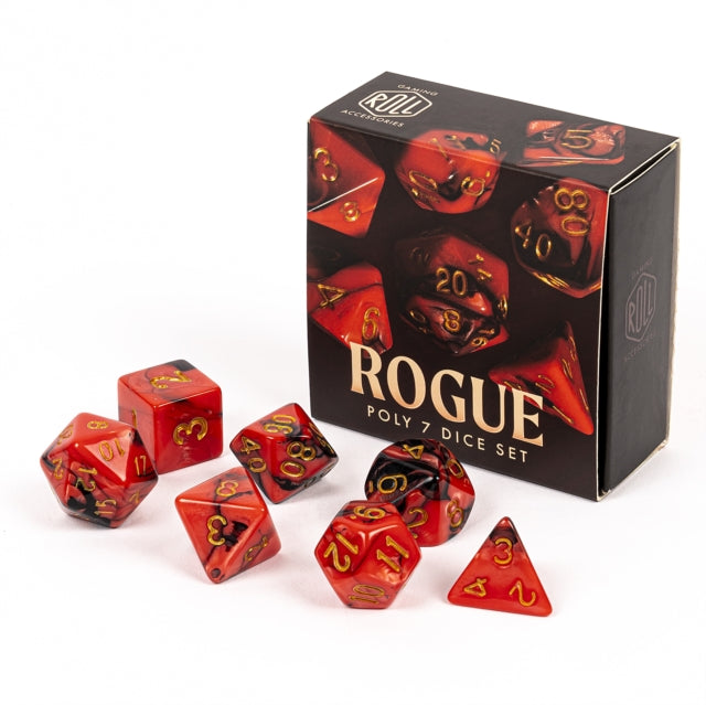 Rogue 7-Polyhedral Dice