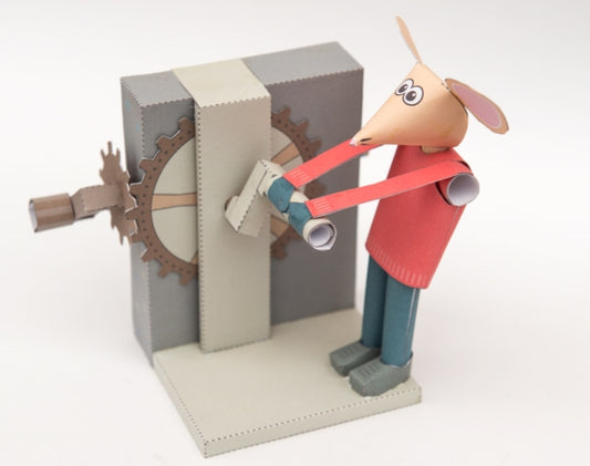 Mouse Machine -Rob Ives Paper Animation Kit