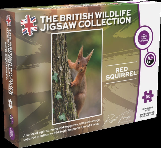Red Squirrel 500 Piece Puzzle