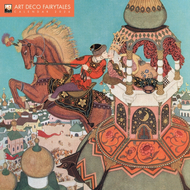 Art Deco Fairytales Wall Calendar 2026 (Art Calendar)