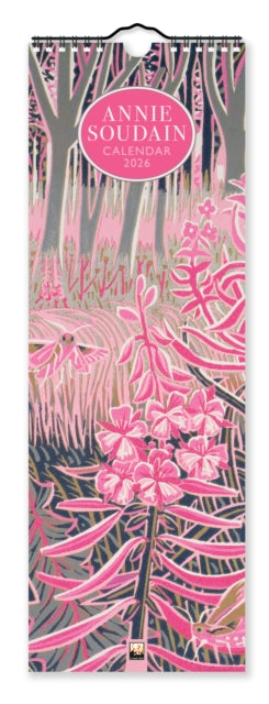 Annie Soudain Slim Calendar 2026 (Art Calendar)