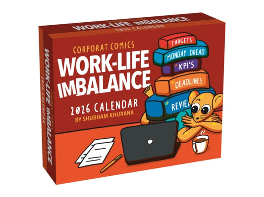 Corporat Comics 2026 Day-to-Day Calendar: Work-Life Imbalance