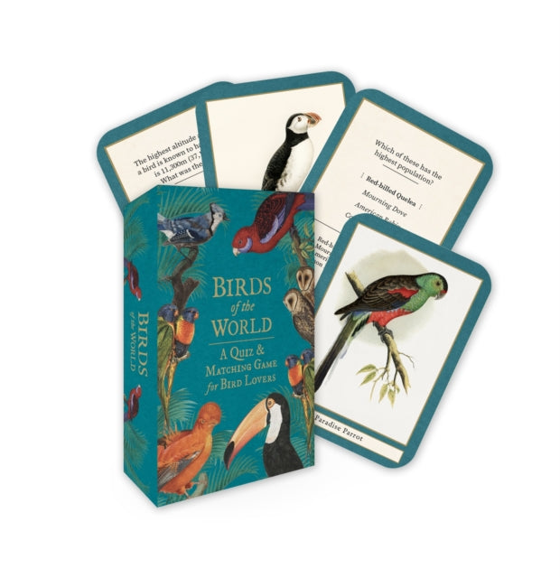Birds of the World: A matching card and quiz game for bird lovers