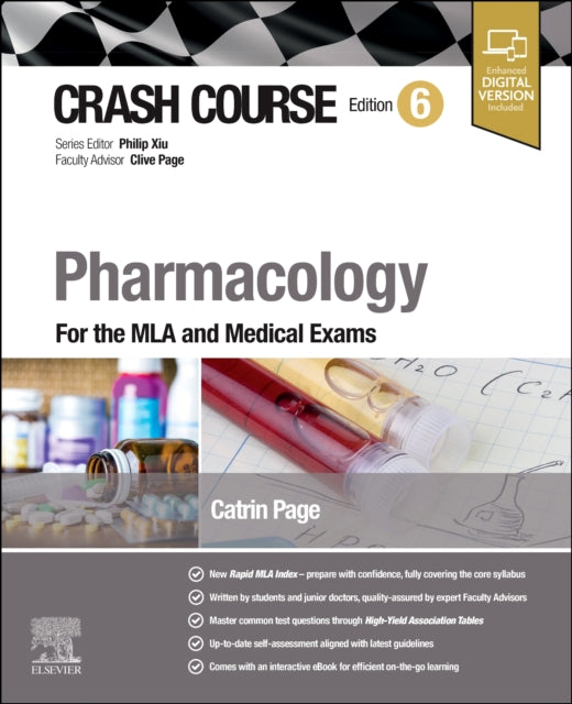 Crash Course Pharmacology: For the MLA and Medical Exams
