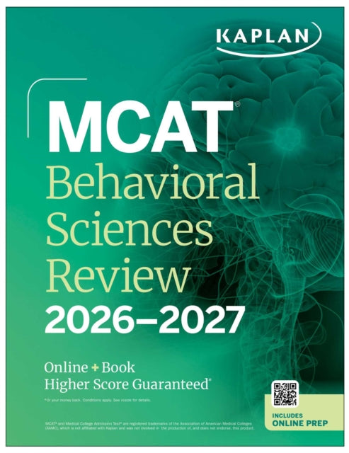 MCAT Behavioral Sciences Review 2026-2027: Online + Book