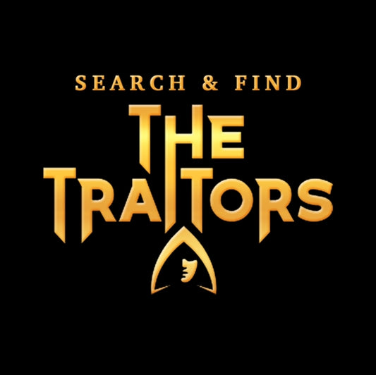 Search and Find: The Traitors: The official Search & Find activity book of The Traitors – Based on the TV hit for teens, adults and fans who love puzzles and games – Packed with twists and treachery