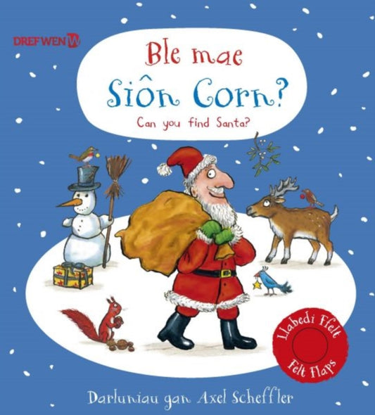 Ble mae Sion Corn? / Can you find Santa?: Can you find Santa?