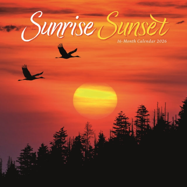 Sunrise Sunset Square Wall Sunday Start