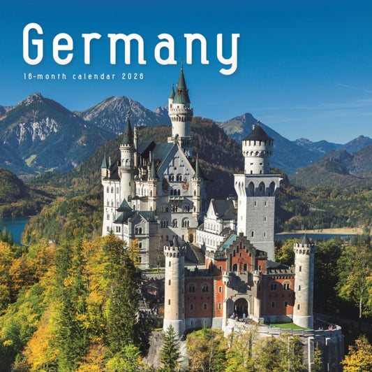Germany Square Wall Sunday Start Calenda