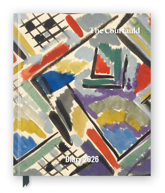 The Courtauld 2026 Desk Diary Planner - Week to View, Illustrated throughout