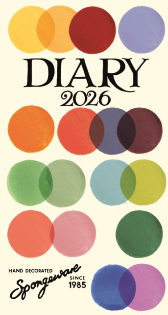Emma Bridgewater, Colour Palette Deluxe Slim Diary 2026