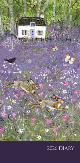Bluebell Cottage Deluxe Slim Diary  2026