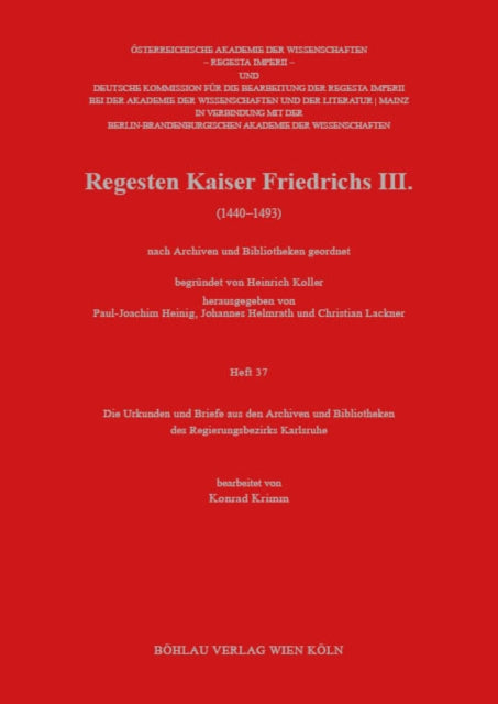 Die Urkunden und Briefe aus den Archiven und Bibliotheken des Regierungsbezirks Karlsruhe