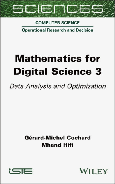 Mathematics for Digital Science 3: Data Analysis and Optimization
