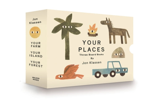 Your Places Box Set: A trio of board books for the youngest of children from the beloved Jon Klassen, perfect for gifting