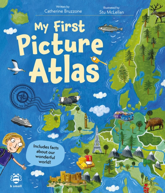 My First Picture Atlas: Includes Facts About Our Wonderful World!