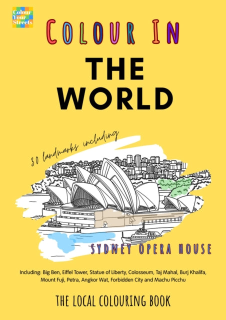 World Colouring Book (A4)