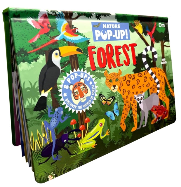 Pop Up Forest Book for Kids: Autumn, Mangroves, Rainforests & Discover the World of Forest